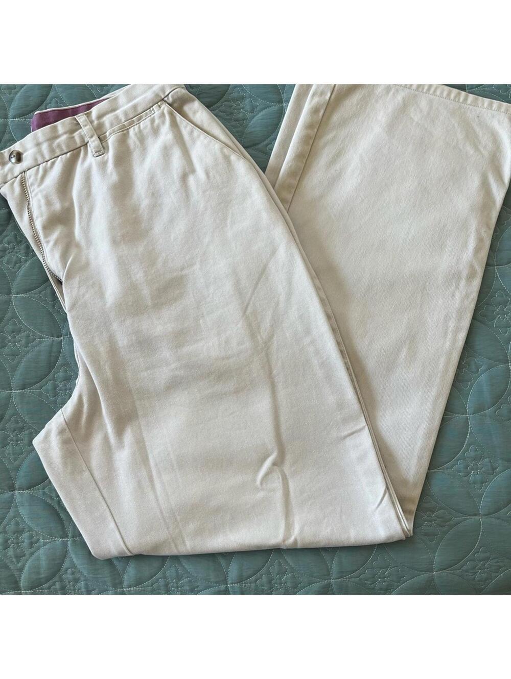 Christopher & Banks Tan Chinos Women’s Light Khaki Pants Classic Fit Vintage